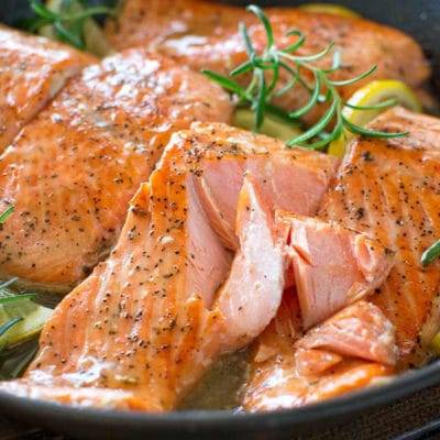 salmon paleo recipe image