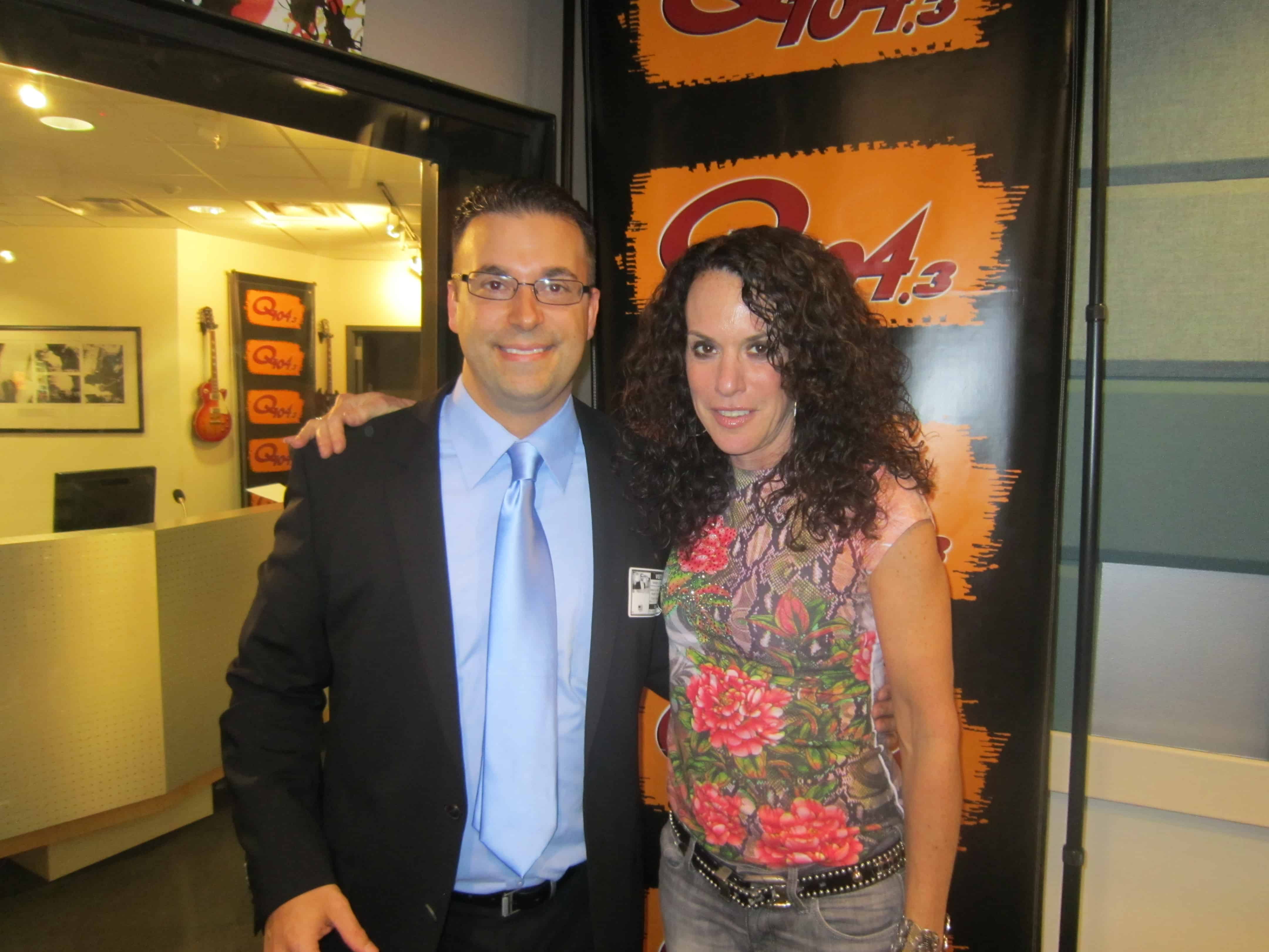 Dr Spages on Q104 with Shellie